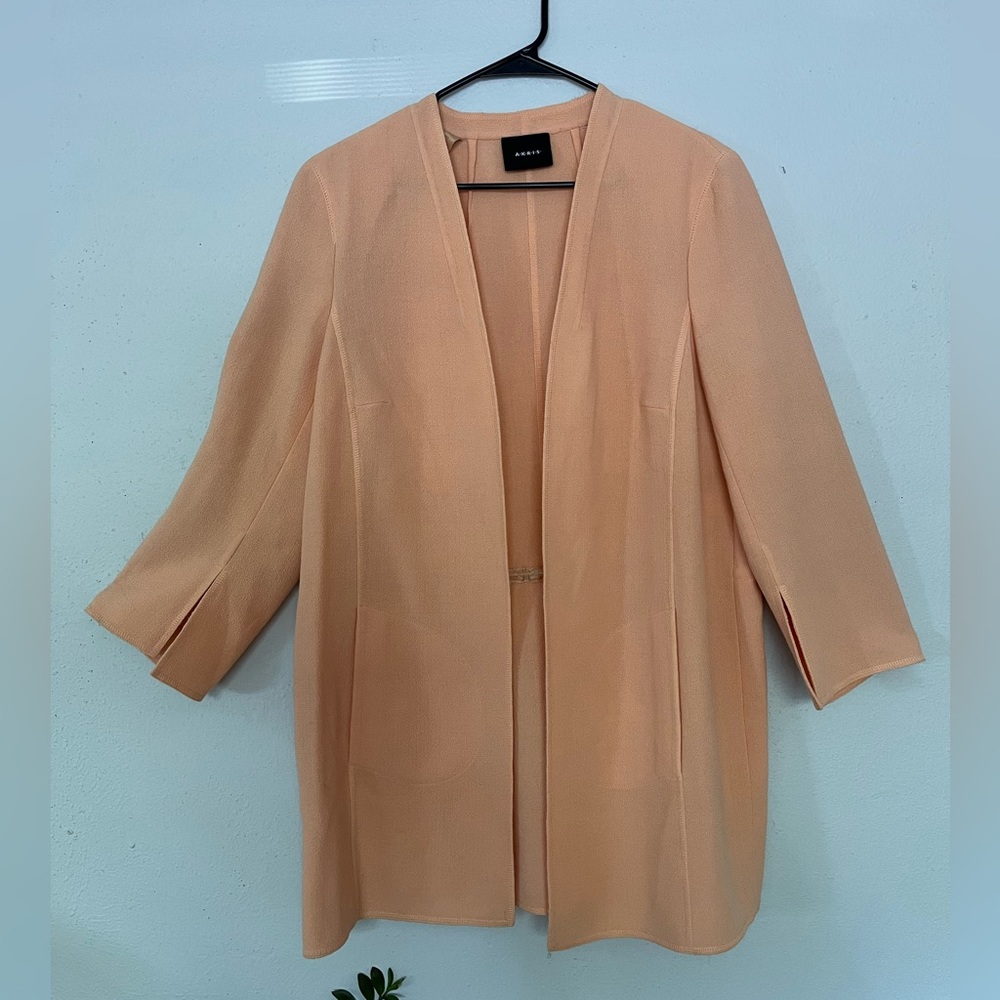AKRIS Designer blazer cardigan jacket - Size 12/14